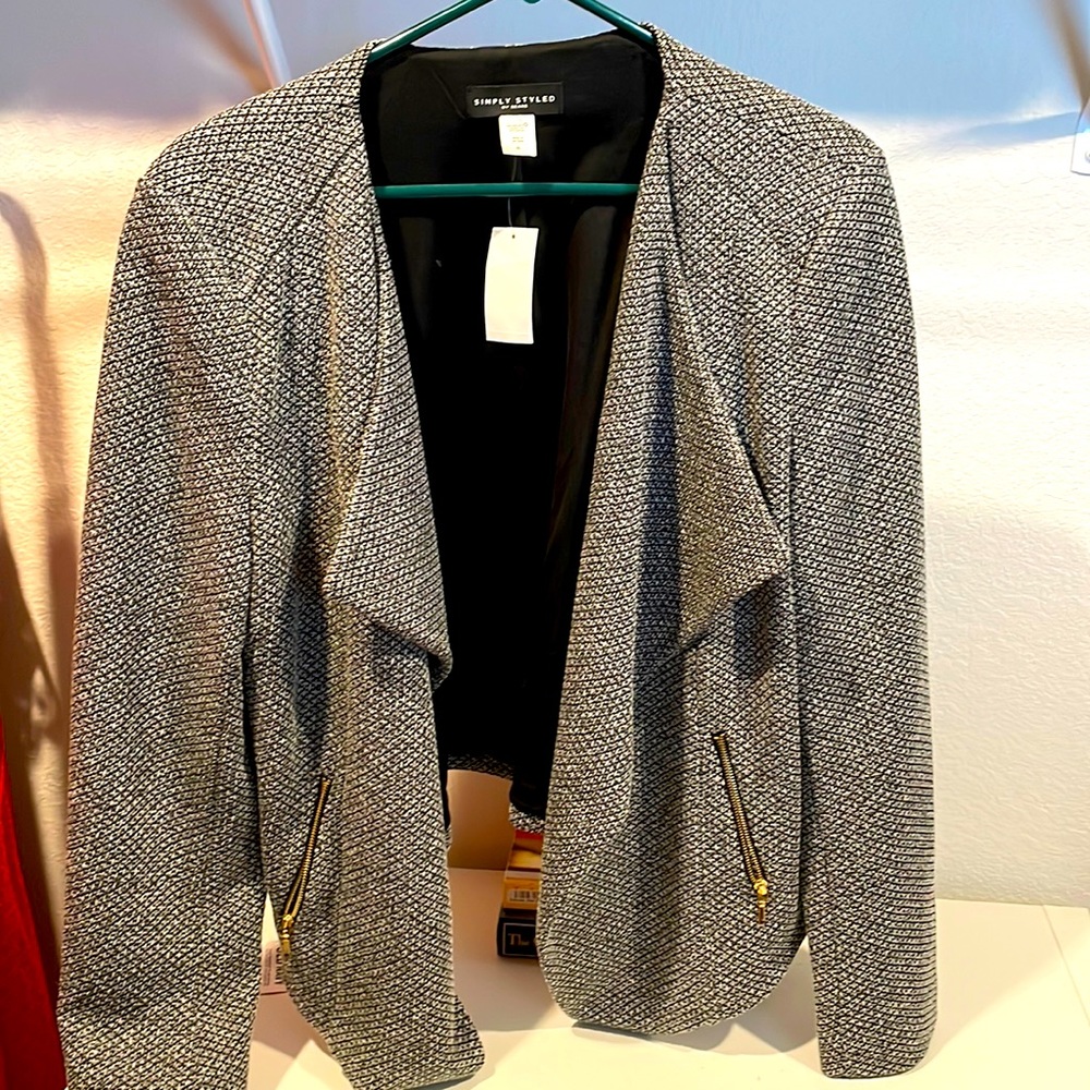 Blazer. Black and white.